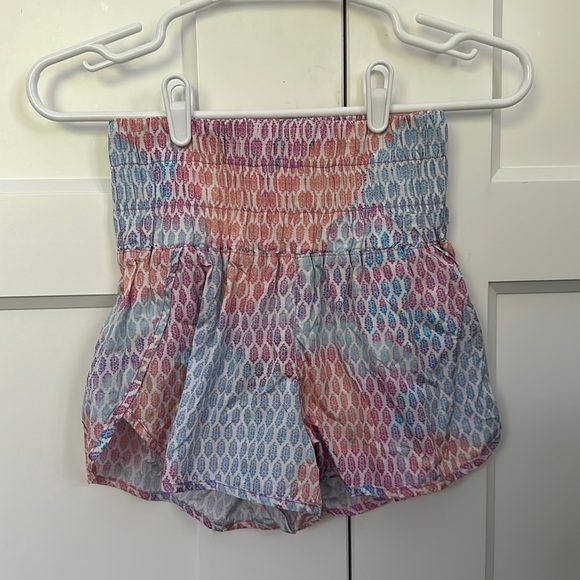 FREE PEOPLE - the way home patterned shorts - Picture 1 of 2